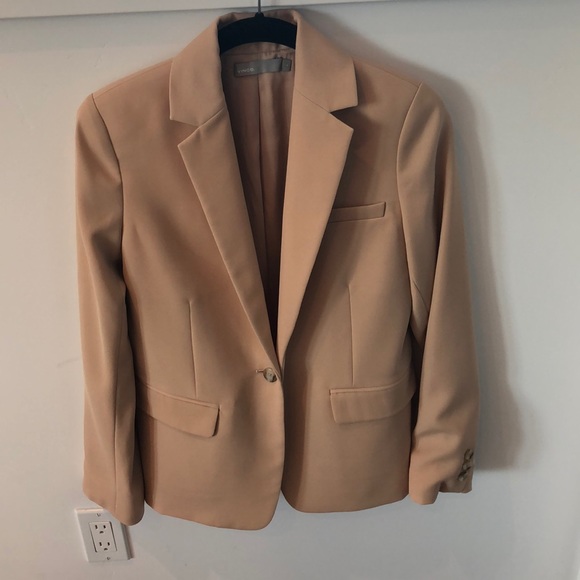 Vince Jackets & Coats Vince Peach Colored Jacket Poshmark